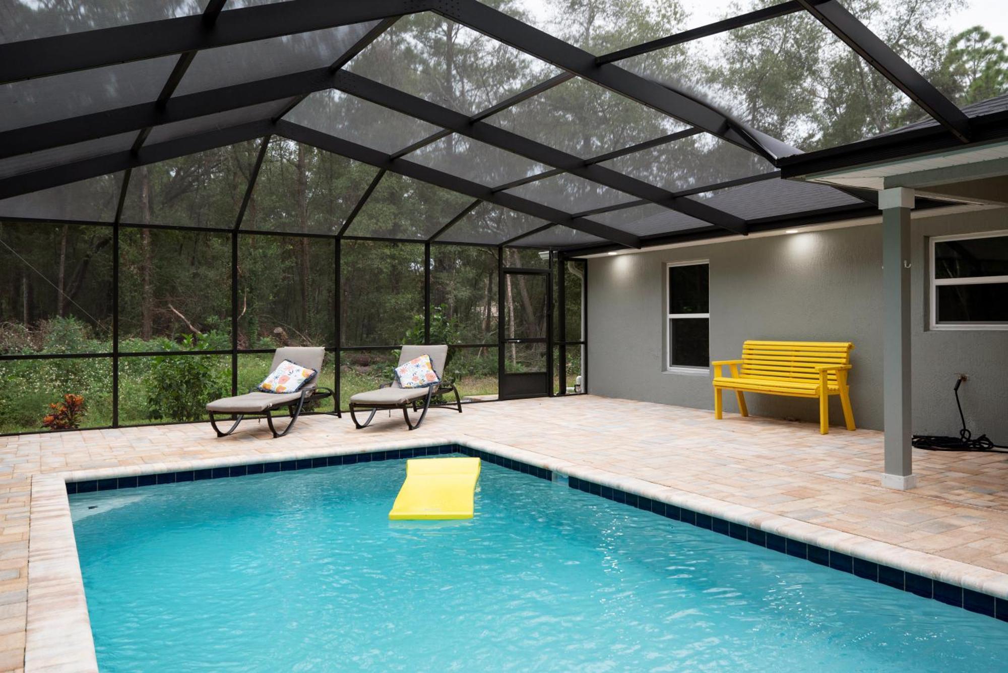 Pet-Friendly, Heated Pool, Close To Everything 3 Bedroom Home Dunnellon Extérieur photo