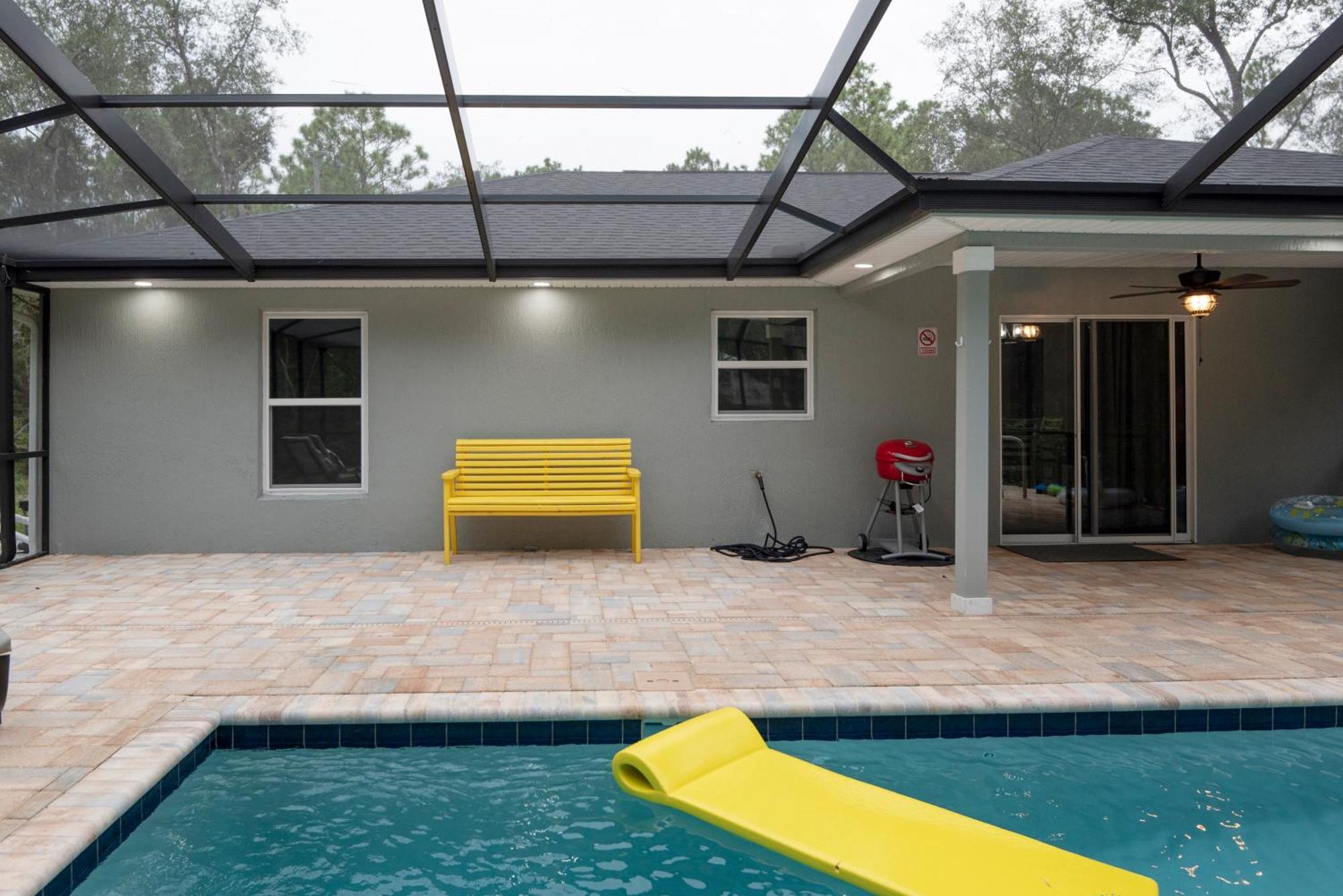 Pet-Friendly, Heated Pool, Close To Everything 3 Bedroom Home Dunnellon Extérieur photo